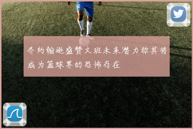 乔约翰逊盛赞文班未来潜力称其将成为篮球界的恐怖存在